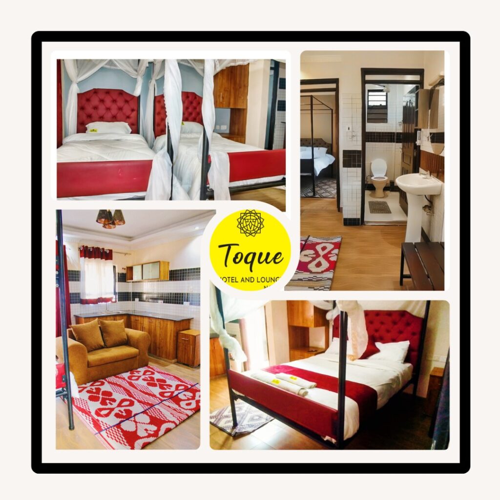"Experience Affordable Comfort and Home-Like Convenience at Toque Accommodation – Kenya’s Trending Hospitality Choice" at Toque Hotels & Lounge Image of "Experience Affordable Comfort and Home-Like Convenience at Toque Accommodation – Kenya’s Trending Hospitality Choice" at Toque Hotels & Lounge