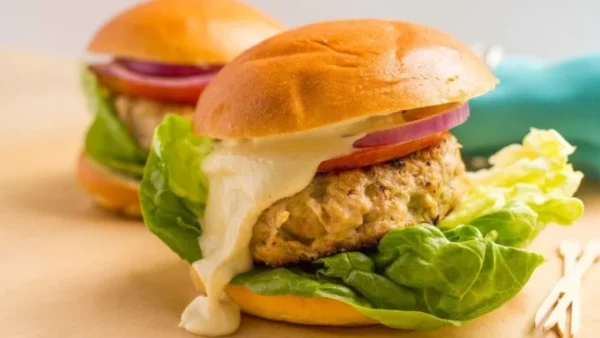 Chicken Burger with Cheese